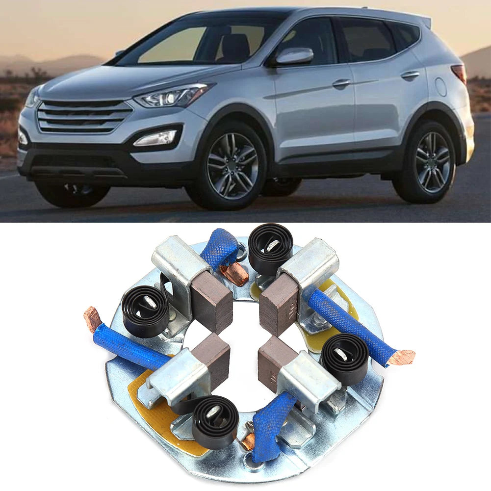 Starter Brush Assembly Starter Brush Vehicle Starter Carbon Brush Holder Assembly Fit for Four cylinder Agricultural Vehicle Qme