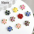 30 Mixed Nail Accessories Decoration Women's Products Qme 50pcs