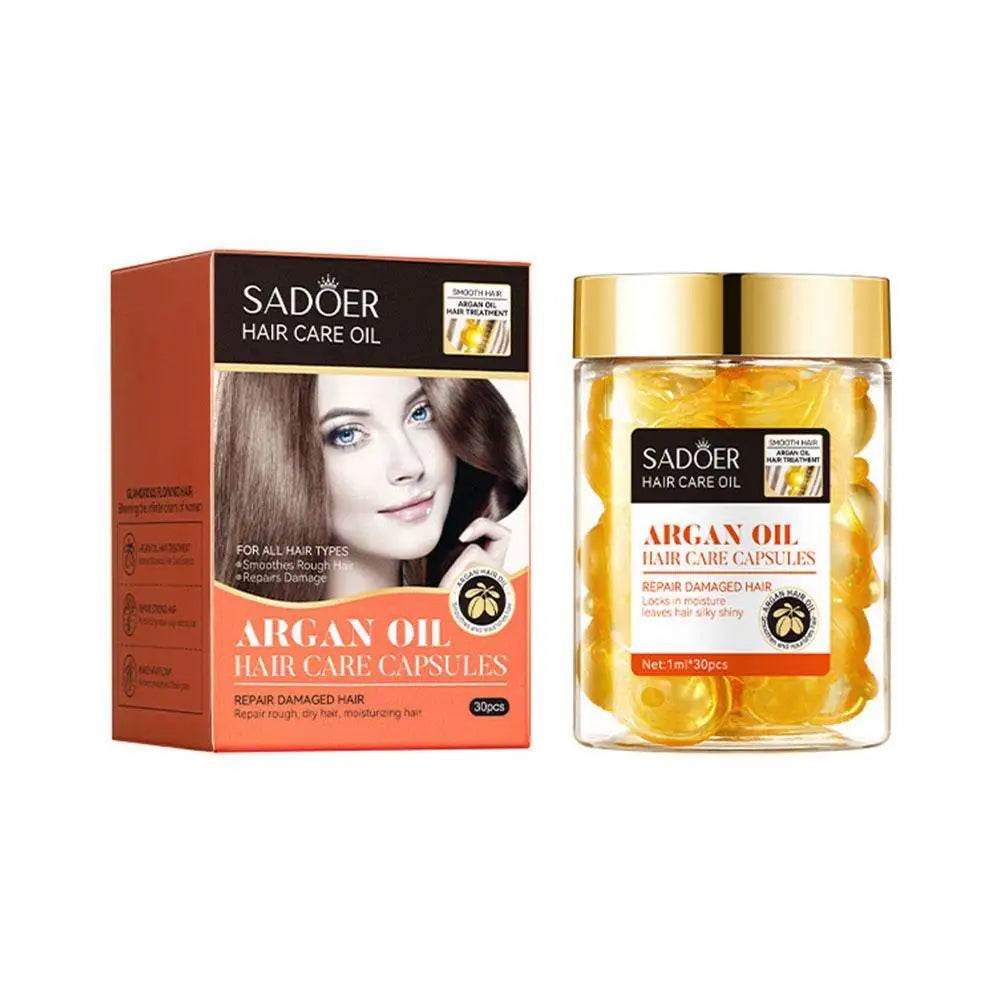 Hair Care Essence Capsules Bee-infused Women Men Oil Smooth Repair Qme A