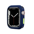 Candy Soft Silicone Case For Apple Watch Cover Ultra 9 8 7 6 Se 45mm 42mm 44mm 40mm 41mm 38mm rubber Protection watch for women Qme blue green 38mm