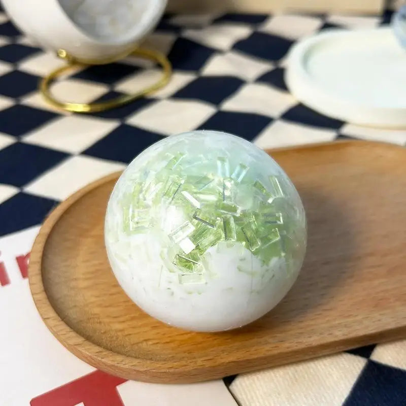 Crushed Ice Texture Squeeze Stress Ball Relief Toys Slow Rising Qme A2