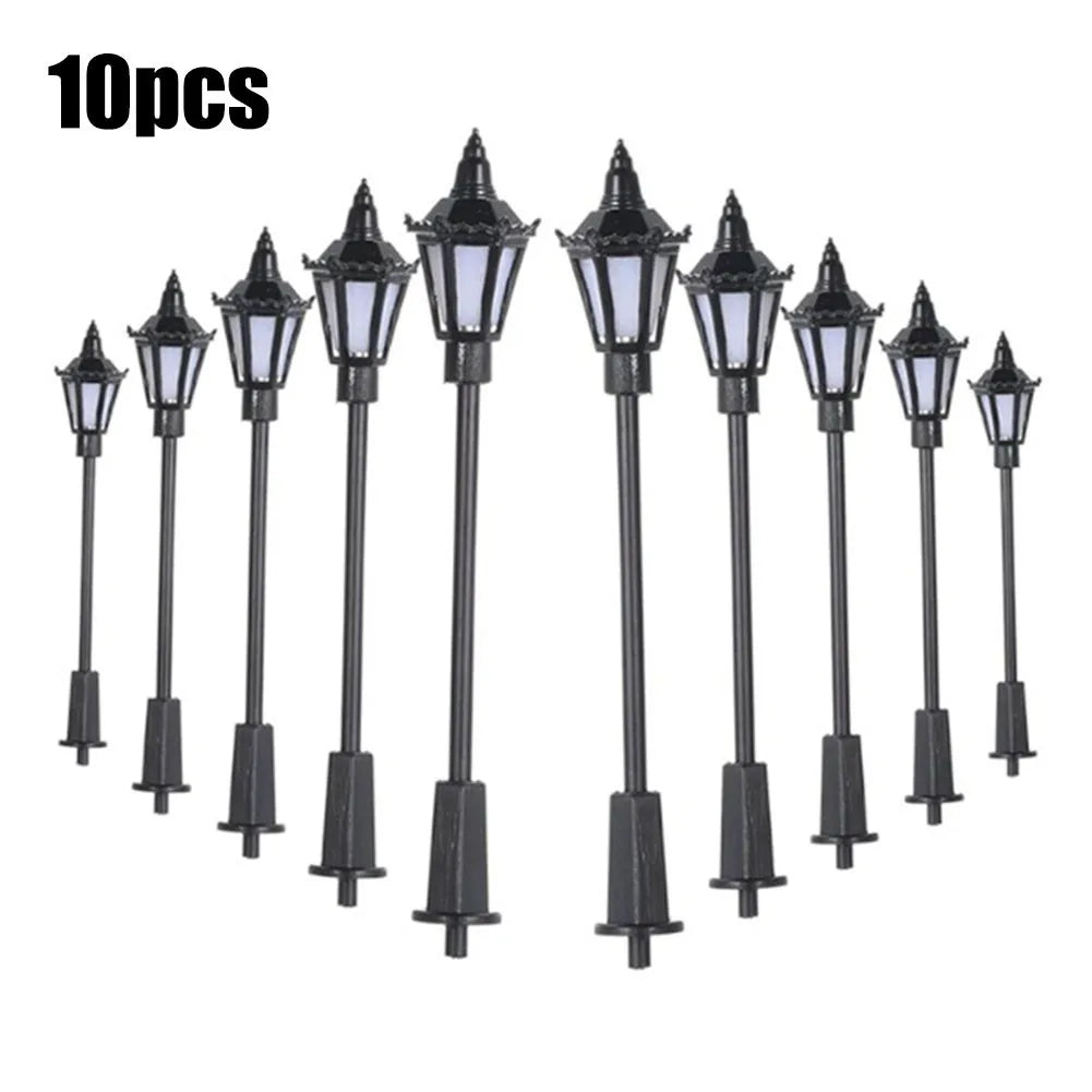 10 Pcs LED DIY Street Lamp LED Model H0 TT 00 3V Garden Decoration Light Lighting Plastic Sand Table Supporting Landscape Qme