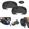 Recliner Folding Chair Tray Drink Holder Portable Side Breakfast Qme 2pcs