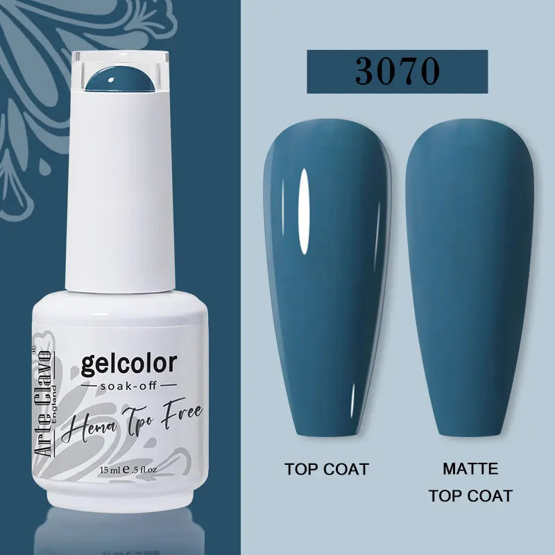 Arte Clavo Red Series Nail Polish Party Colors Gel Varnishes All