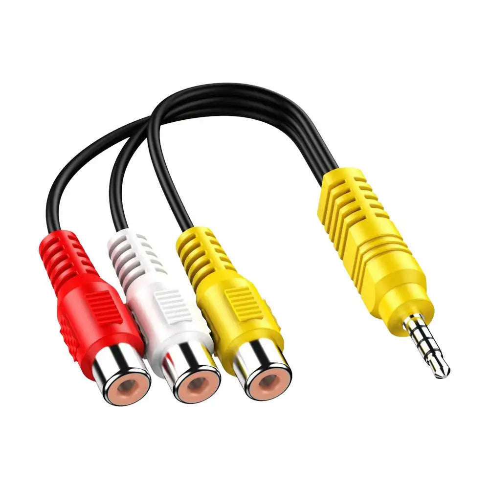 TCLDedicated Jack Plug RCACable 3 5 Aux Male RCAFemale Adapter Mini Qme A