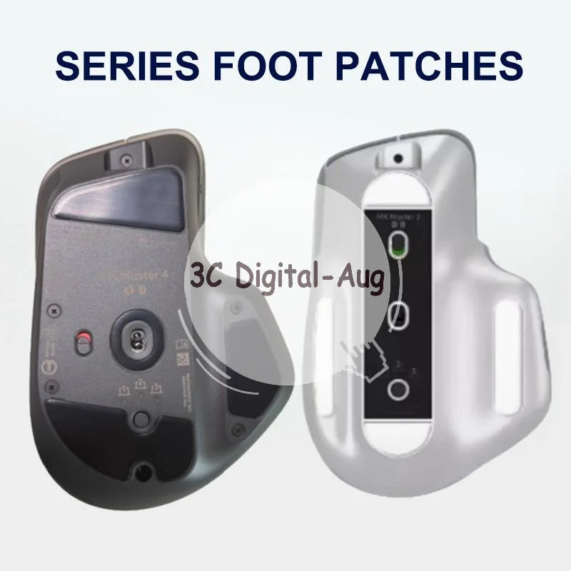 Mouse Feet Replacement Pads Self-adhesive Smooth Glide Sliding Qme