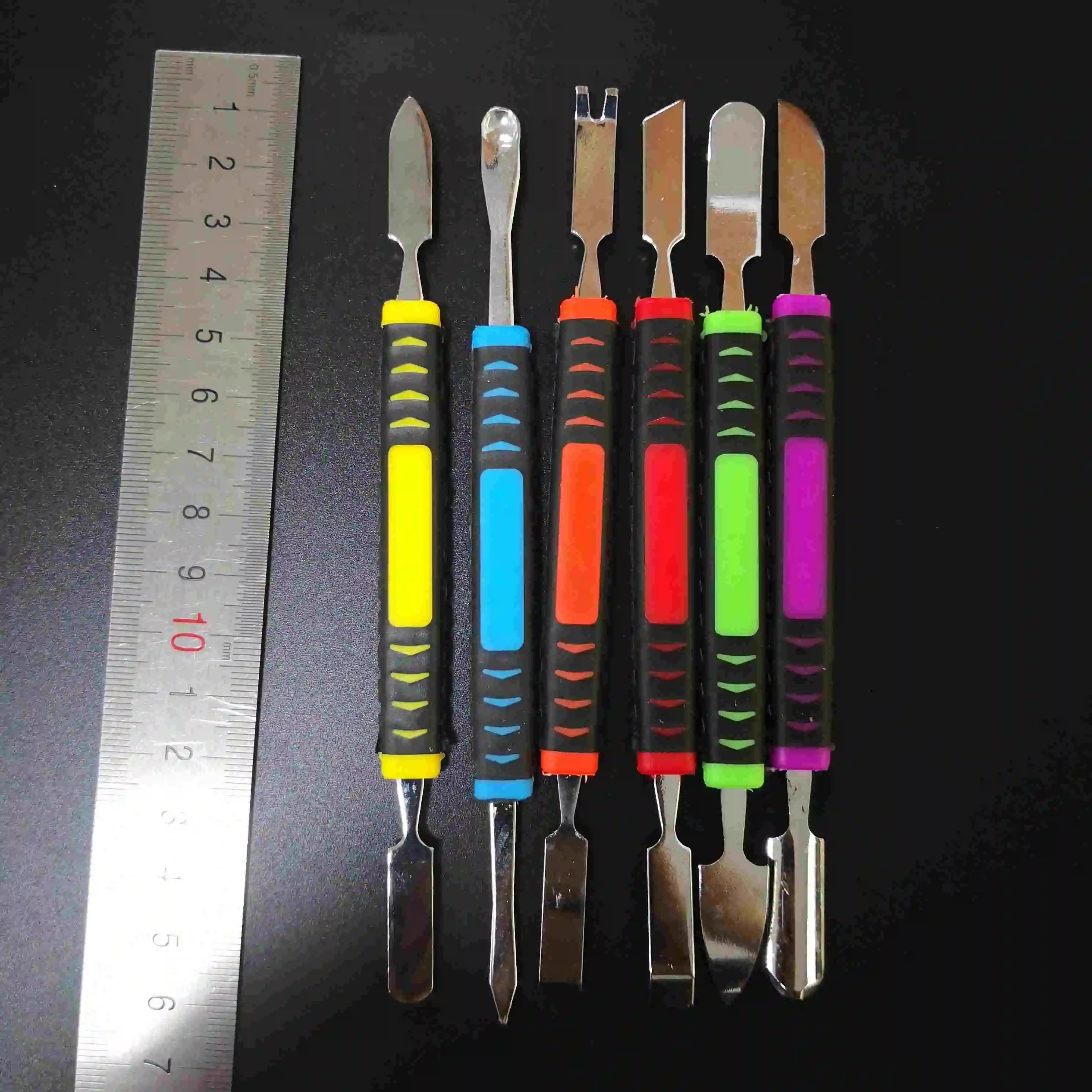 Stainless Steel Prying Opening Repair Tool Mobile Phone Notebook Dual Qme colorful style