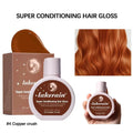 Hair Gloss Glaze Conditioner Medium Dark Brown Shine Moisturizing Qme 04