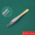 Cartilage Forceps Stainless Steel Fine Shaping Tooth Tweezers Qme Red