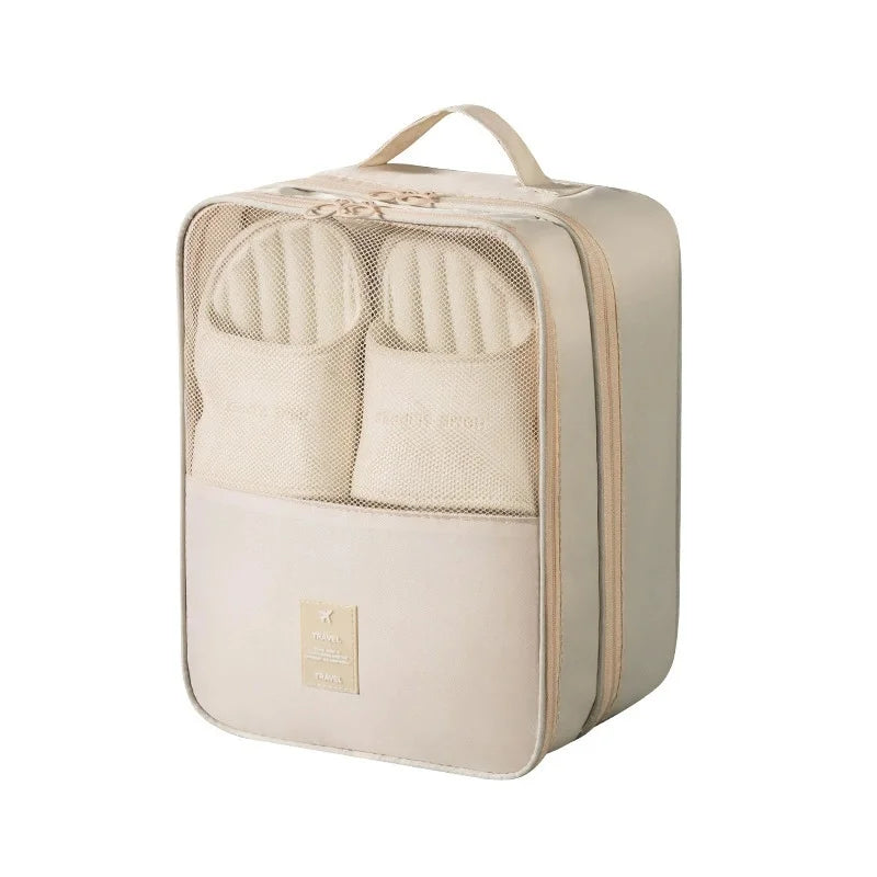 High Quality Portable Travel Shoe Bag Underwear Clothes Bags Shoe Organizer Storage Bag Multifunction Travel Accessories Qme