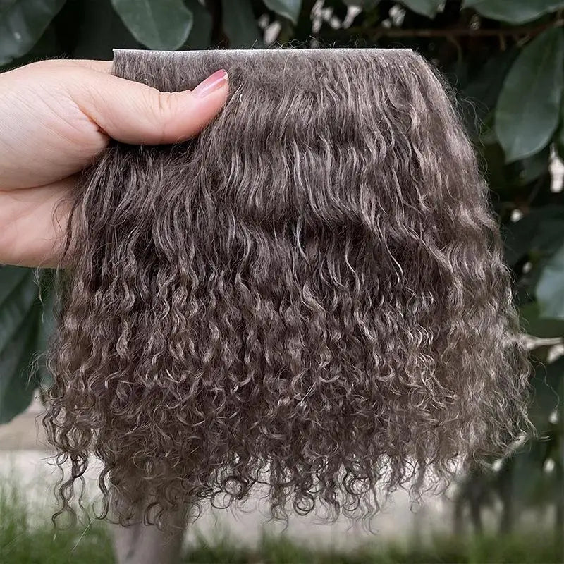 Dolls Accessories Mongolian Fur Sheepskin Wool Extensions Curly Qme A15