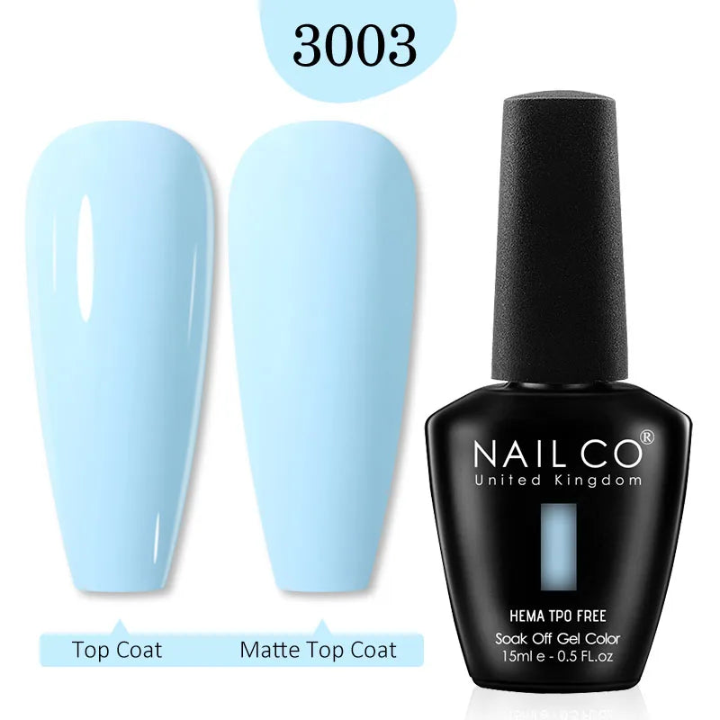 NAILCO Glitter Reflective Series Gel Nail Polish Nails Art Semi