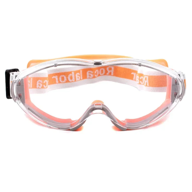 Eye protection for anti - fog, windproof, splash - proof in work, outdoor sports, experimental cutting with safety glasses Qme