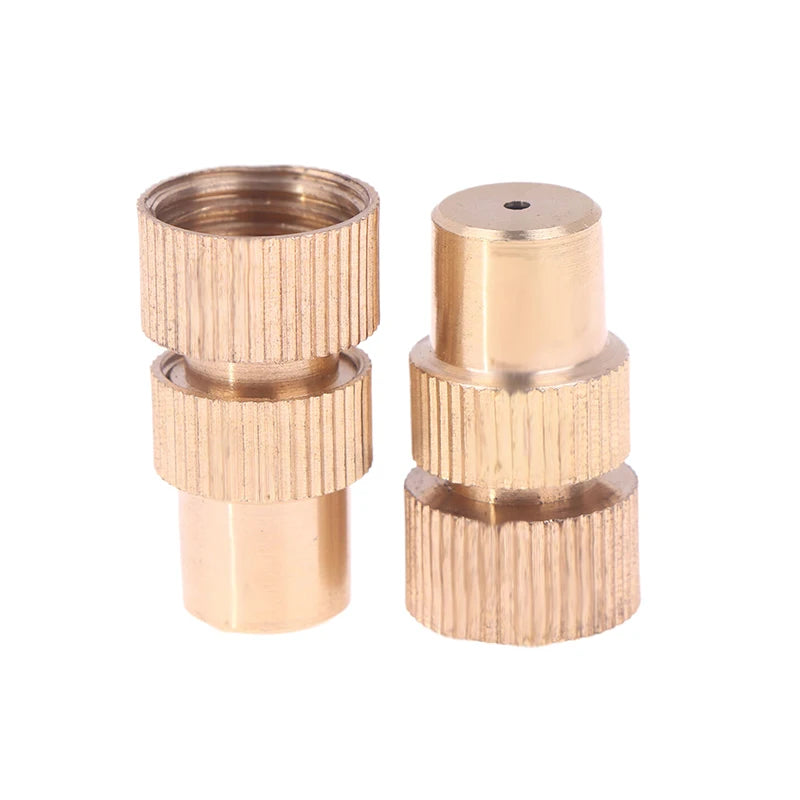 Mini Agricultural Copper Atomizing Nozzle Spraying End For Pressure Electric Sprayer Farming Garden Spray Accessories. Qme