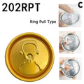 Pull Ring Lid Beverage Soda Drink Beer Cola Lids Food Can Cover Seal Qme C