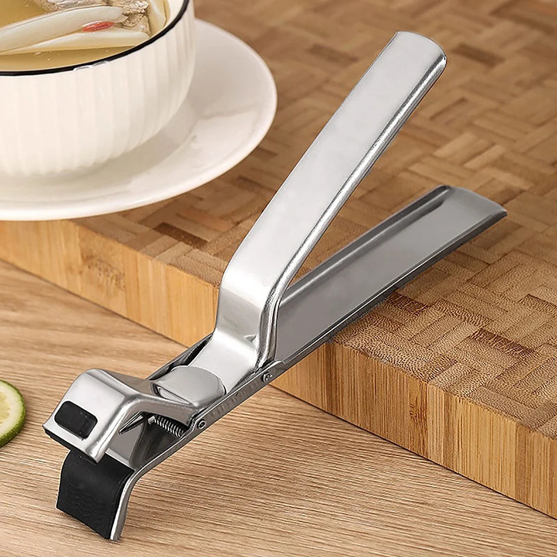 Anti-scalding Clip Bowl Holder Dish Clamp Pot Pan Gripper Plate Qme