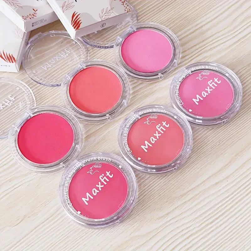 Anti Sweat Matte Powder Blusher Natural Durable Waterproof Makeup Qme