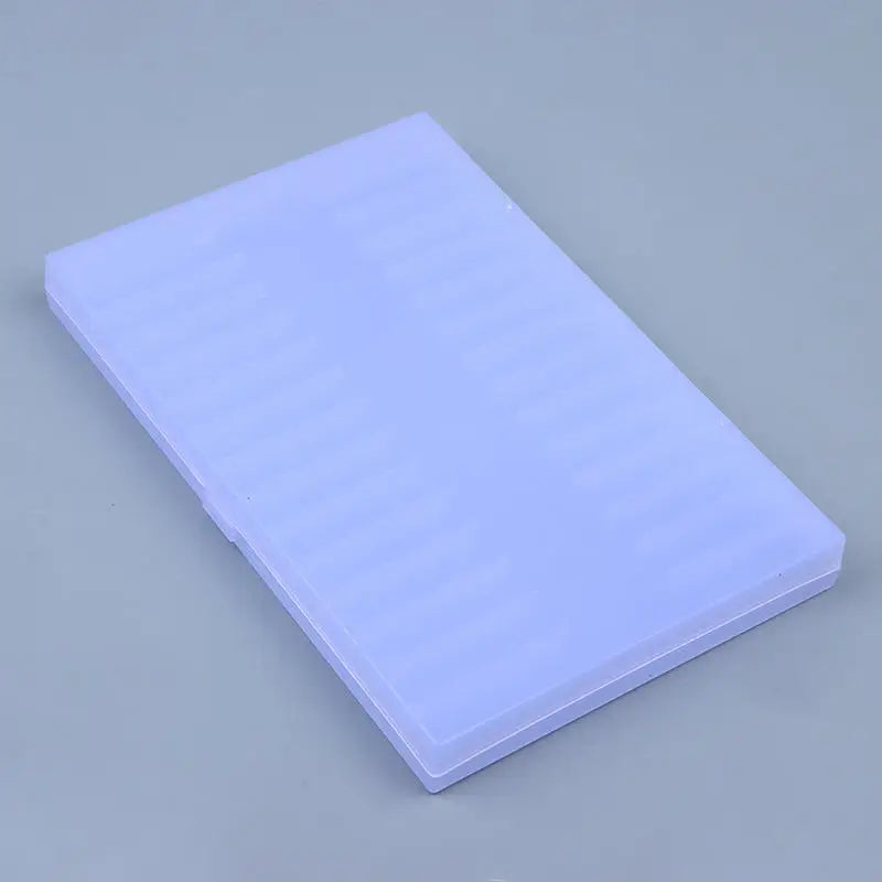 Multislot Pen Storage Box Hard Plastic Stationery Display Holder Qme