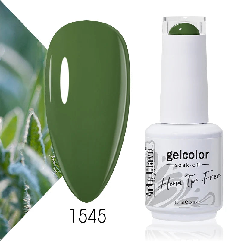 Arte Clavo Colourful Gel Nail Polish Art Varnishes Macaron Semi