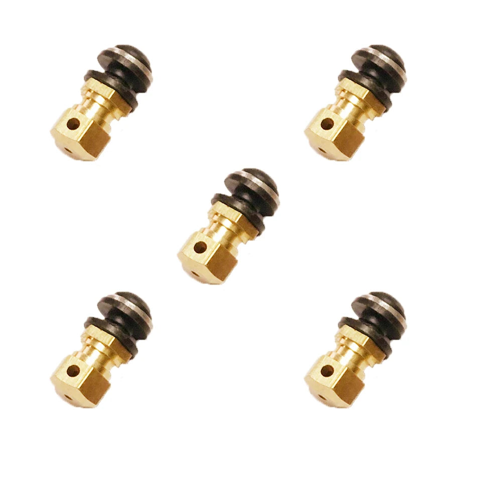 Tattoo Machine Contact Screws Front Binding Post Coil Replacement Assembled Brass Binding Post Tattoo Machine Spare Parts Qme
