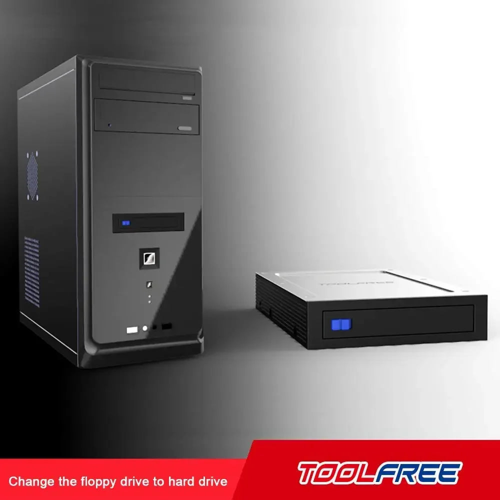 1pcsMRA180 2.5-inch SATA 6.0Gbps floppy drive slot extraction box, hard drive enclosure, hard drive rack expansion bracket Qme