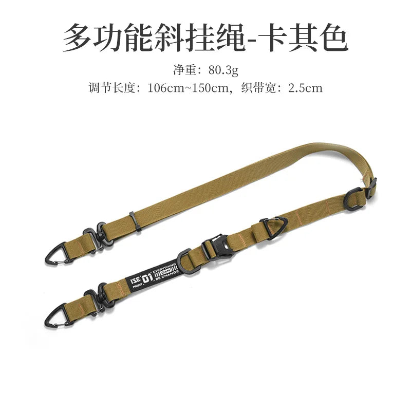 Multi-function Outdoor Crossbody Strap Adjustable Expandable Shoulder Qme Bronze