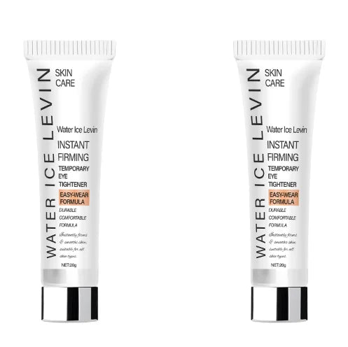 Levin Instant Firming Eye Tightener with Hyaluronic Acid & Retinol - Temporary Eye Cream for Smooth, Elastic Skin Qme Silver 20g