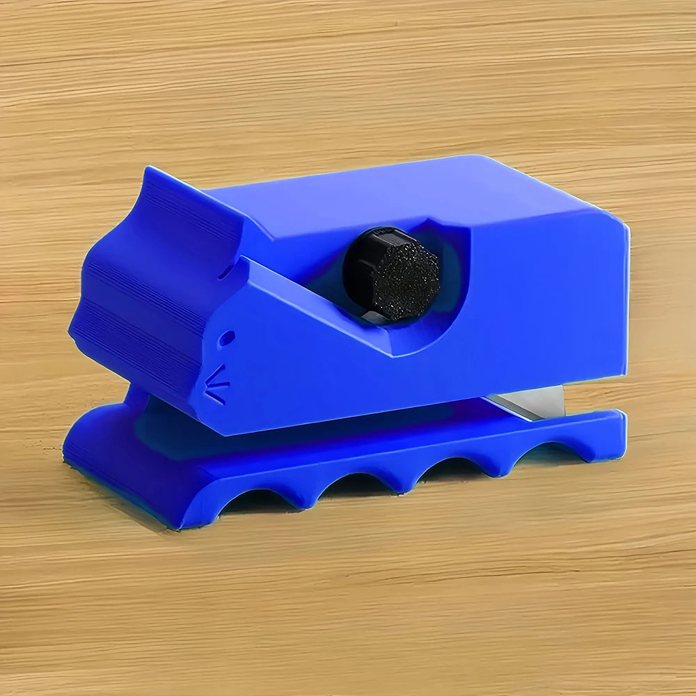 Cardboard Cutting Machine Cat Scratchers Homemade Cardboard Cutter 3D Printing Strip Stripper Plastic Handicraft DIY Home Tools Qme Blue