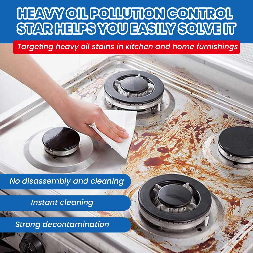 Kitchen Grease Cleaning Tablet Range Hood Stove Oven Washing Heavy Oil Stains Dirt Removal Degreasing Kitchen Detergent Tablets Qme