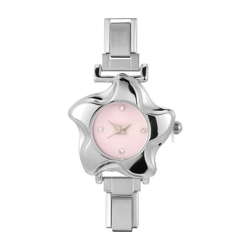 1PC Fashion Stainless Steel Ocean Series Seashell Starfish Watch Bracelet Bangle for Friend Birthday Men's Women's DIY Jewelrys Qme Style 31