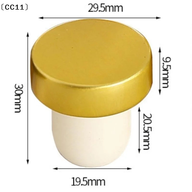 T-shaped Wine Corks Stoppers Bottle Reusable Stopper Sealing Plug Cap Qme