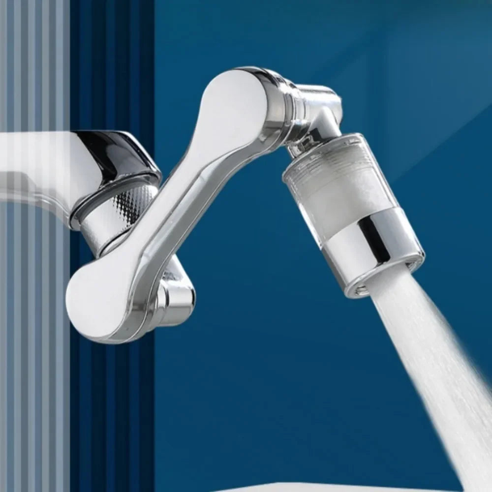 Faucet Extender 1080 ° Rotating Universal Faucet Extend Adapter with Replacement Filter Element Faucet Splash Proof Aerator Qme