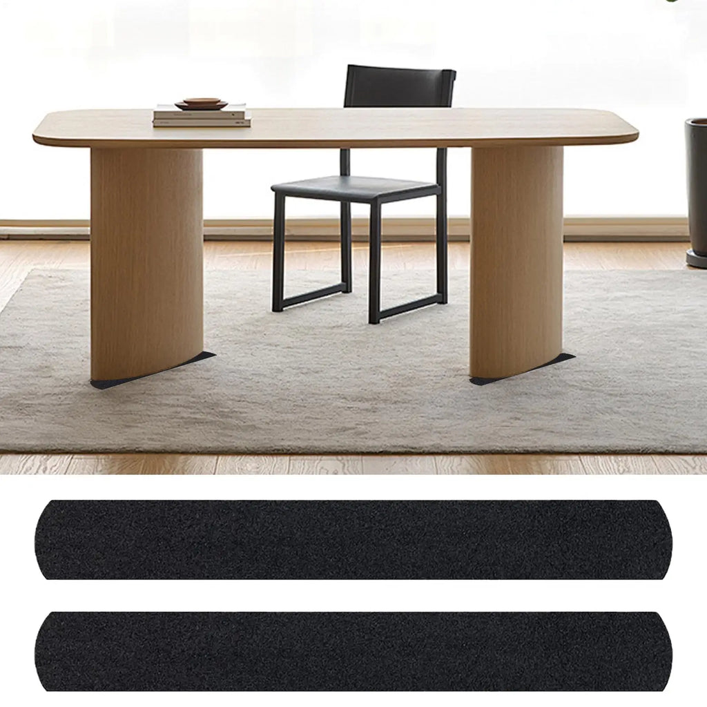 Non-Slip Furniture Rail Pads 2 Pieces Sofa Couch Non Skid Furniture Pads Cuttable Chair Sliding Prevention For Bedroom Living Qme