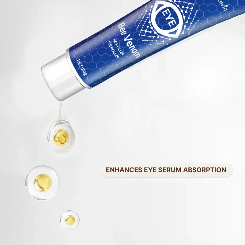 20g Poison Bee Eye Cream, Lightweight and Gentle Texture, Easy to Absorb, Moisturizes the Skin, Miracle Eye Cream, Hydrating and Nourishing, Absorbs Quickly and Is Non-Greasy Qme