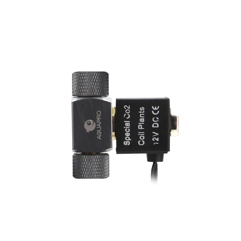 AQUAPRO CO2 Solenoid Valve 12V Pressure Regulator Aquatic Plant Gauge Switch Aquarium Accessories Fish Tanks Cylinder Equipment Qme