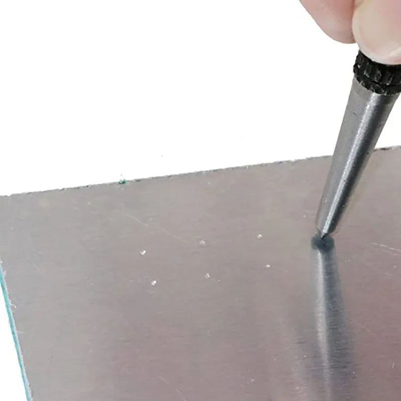 1 5 2 High-carbon Steel Center Punch Non Slip Alloy Metal Wood Qme