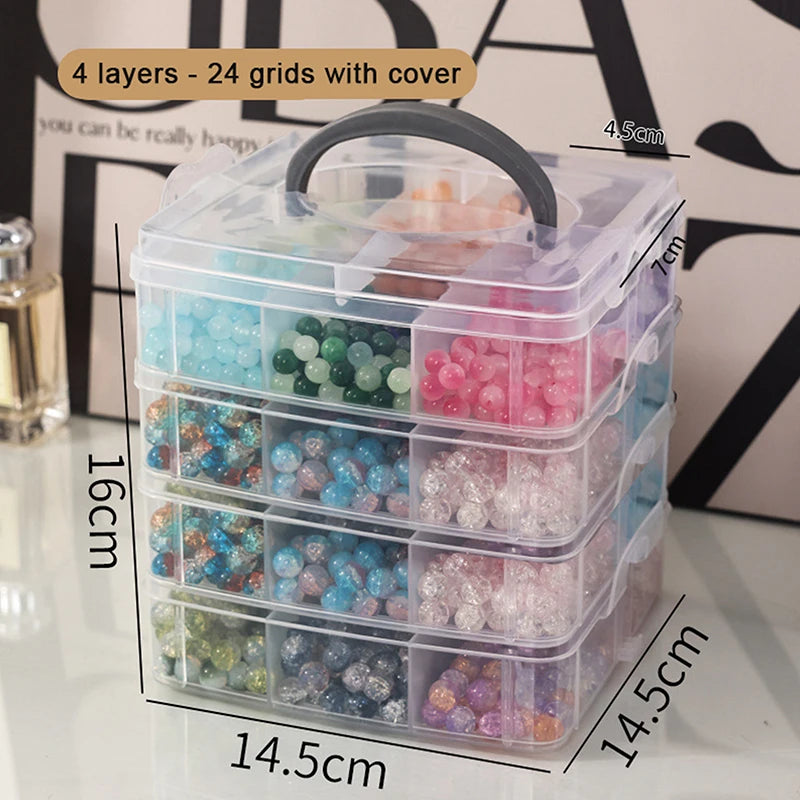 Organizing Toys Jewelry Accessories1 2 3 4 Tier Transparent Qme E