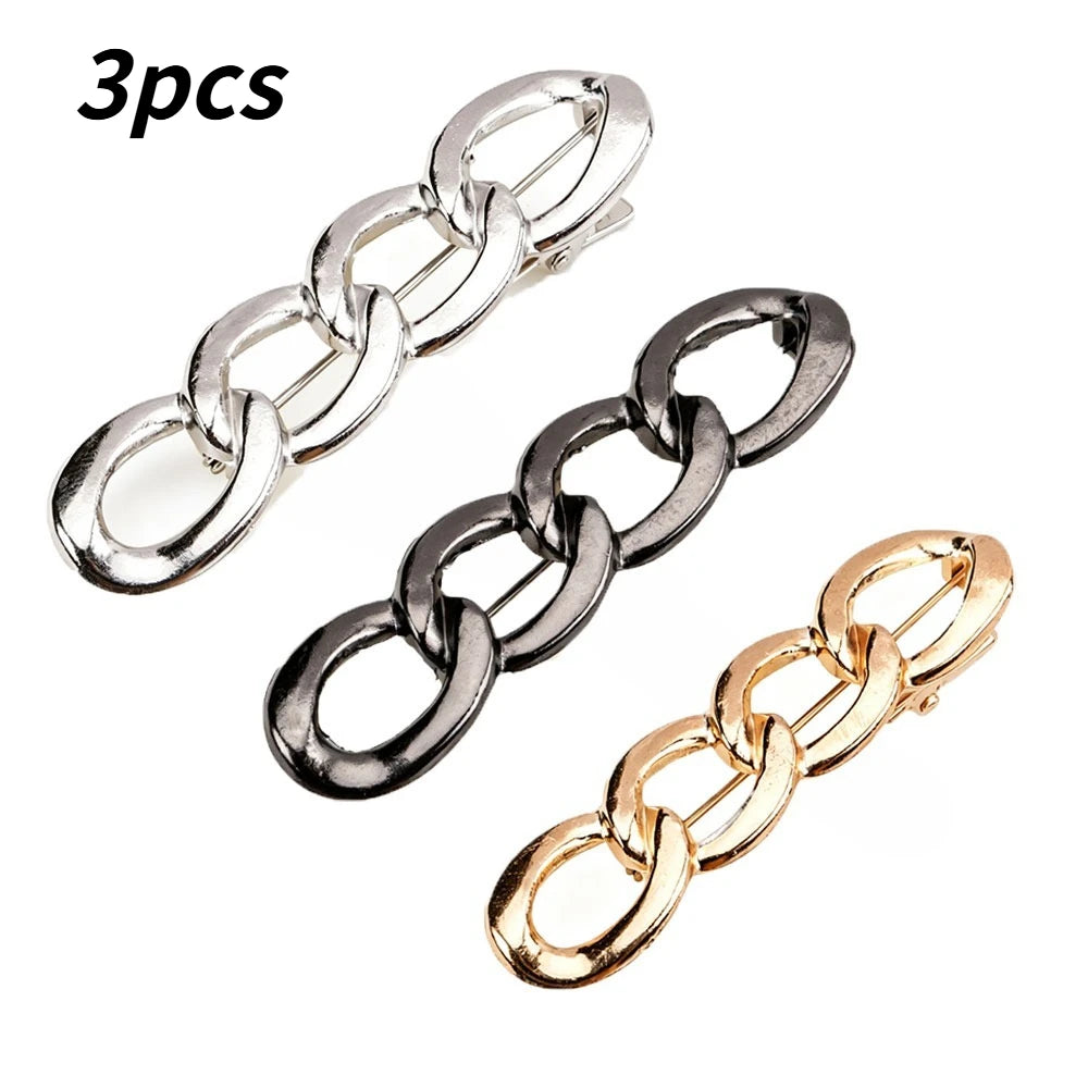 Alloy 4-in-1 No Sew Waist Adjust Buckle Snap Fastener 1/3Pcs For Jeans Dresses Sleeves Widely Fit Daily Clothing Waistbands Qme mixed version 3pcs