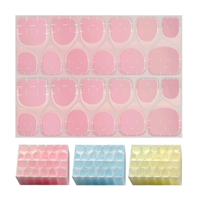 Nail Jelly Glue Double Sided False Nail Art Adhesive Tape Glue Sticker Nails Fake Press on Nails Coffin Qme