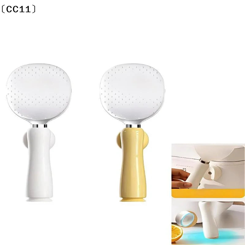 Magnetic Rice Spoon Suction Cup Standing Scooper Cooking Serving Qme