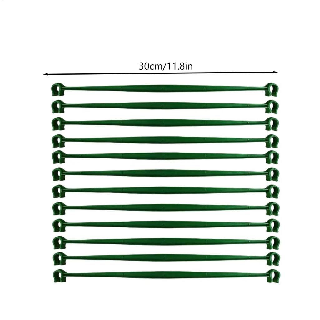 Tomato Stakes 36-piece Expandable Climbing Connector Clips Trellis Sticks Poles Plant Support Stakes For Gardening Vegetable Qme