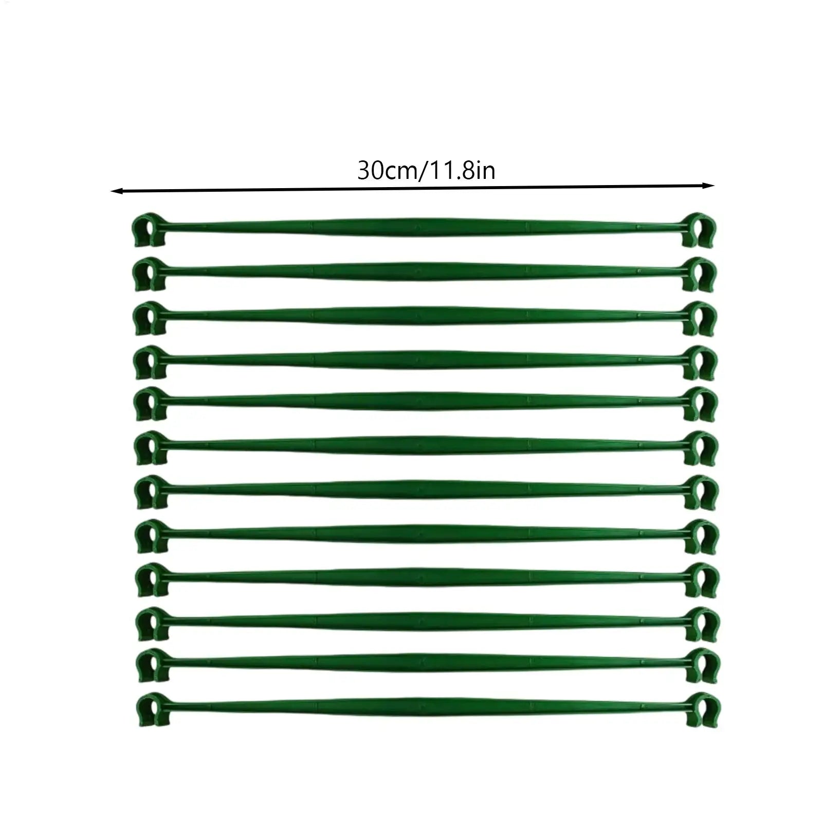 Tomato Stakes 36-piece Expandable Climbing Connector Clips Trellis Sticks Poles Plant Support Stakes For Gardening Vegetable Qme