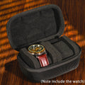 Watch Box Organizer Watch Travel Case Portable Storage Watch Display Holder for Wristwatches and Smart Watches Men Women gift Qme 2 Slot