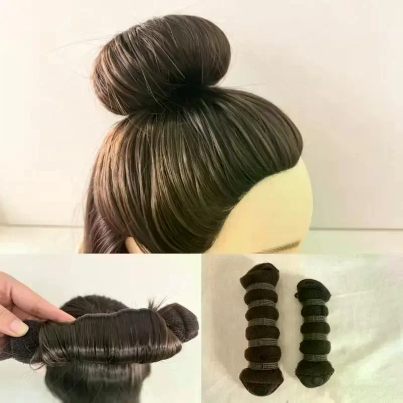 Magic Hair Bun Maker Donut Bagel Tool Easy Quick Hairstyling Reusable Qme
