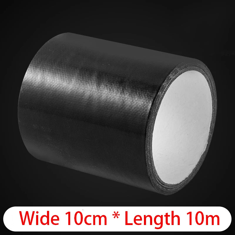 Black Cloth-based Adhesive Tape Is Used For Cushion Repair Leather Seat Sofa Leak Repair Leather Wear-resistant Repair Tape Qme 10cmX10m