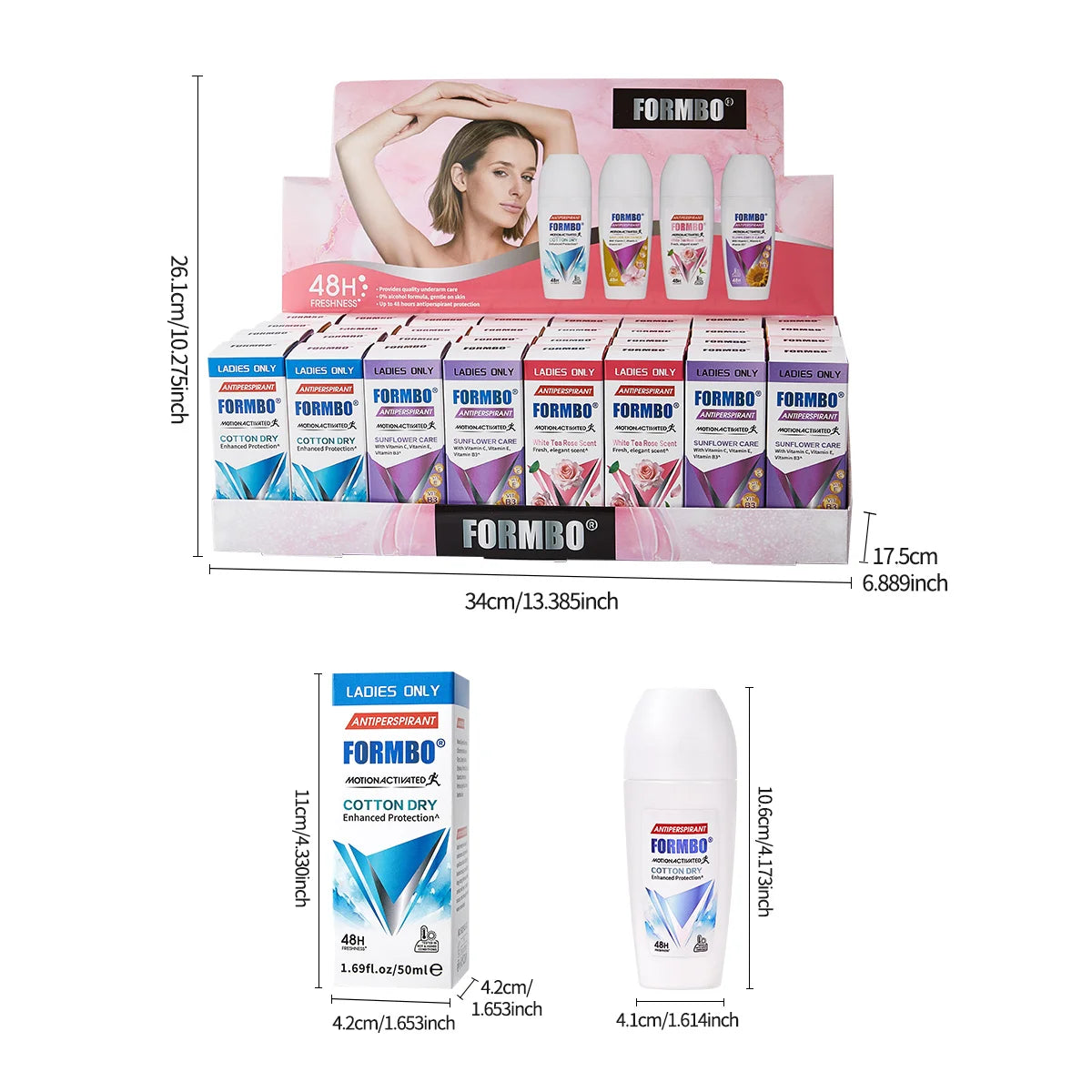 Floral Fragrance Body Lotion Long-lasting Formula Dry Fresh Portable Qme