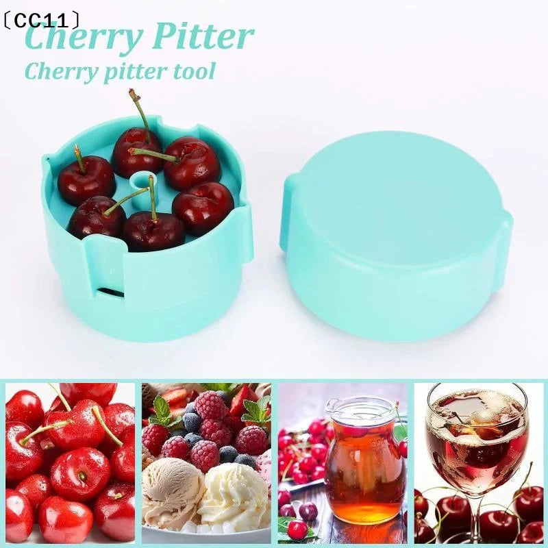 Food Grade 6 Hole Cherry Pitter Fast Pit Removal Home Baking Cocktail Qme