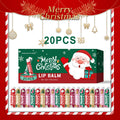 20PCS lipstick Set -5 Taste Christmas Theme Deep moisturizing and lasting moisturizing to create plump and shiny lips Qme 20PCS lipstick set