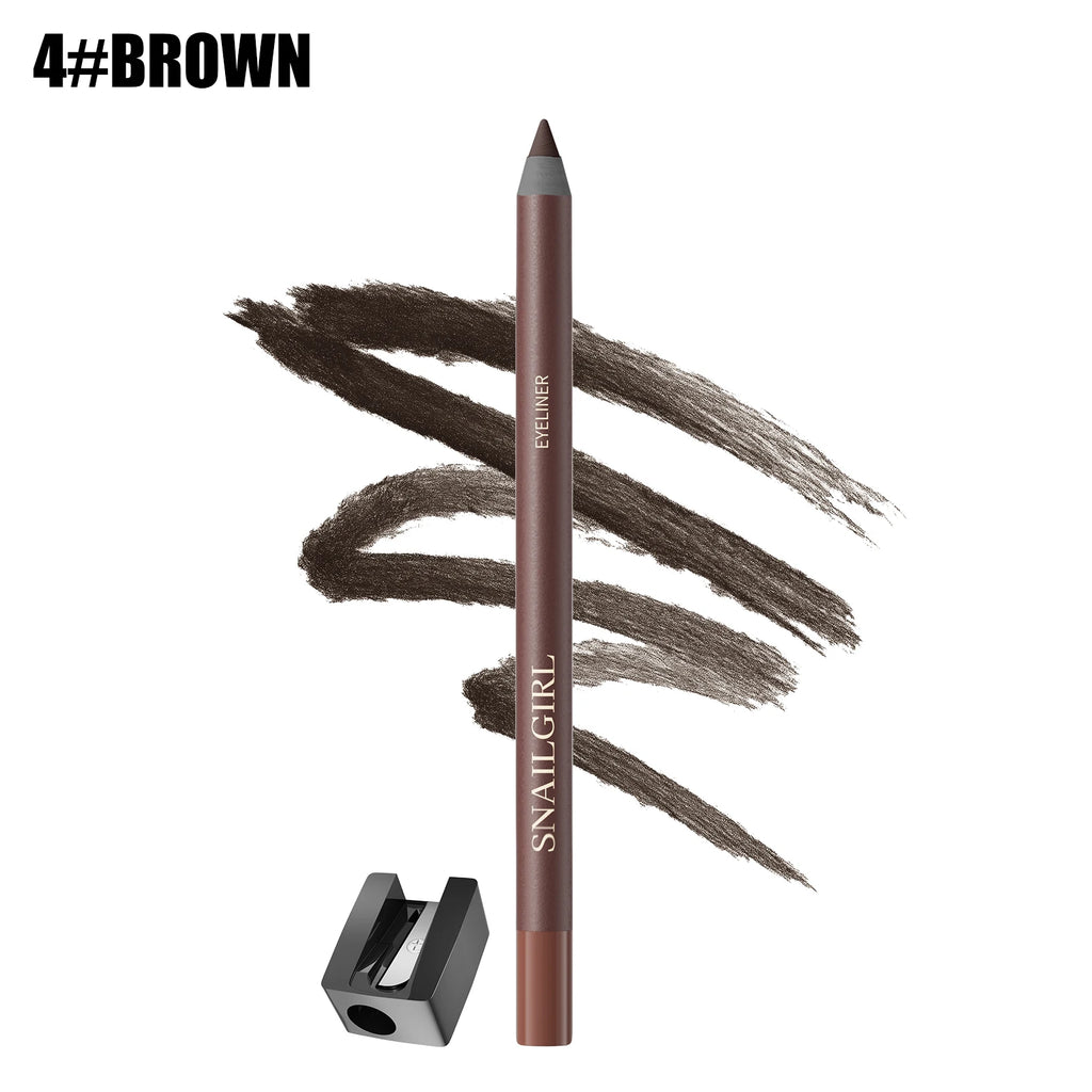 1Pc Eyebrow Pencils - Waterproof,Long-Lasting,Black, Gray, Dark Brown, Beginner-Friendly Eyebrow Pencils Qme M301-4