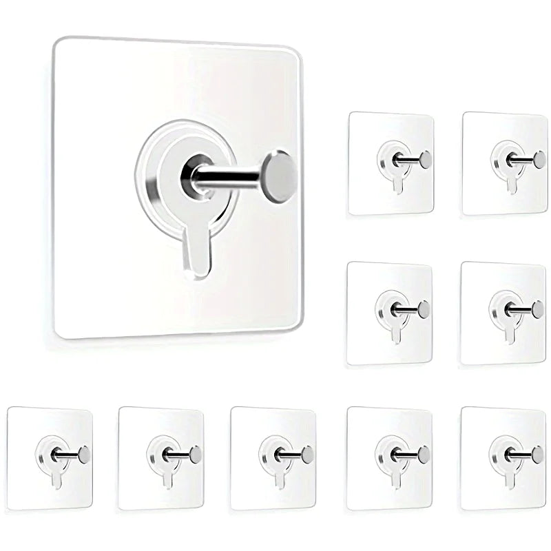 Self-adhesive wall hooks, allowing you to hang paintings decoration installation solution, for wall-mounted items Qme